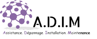 Logo A.D.I.M. - Assistance, dépannage, installation, maintenance